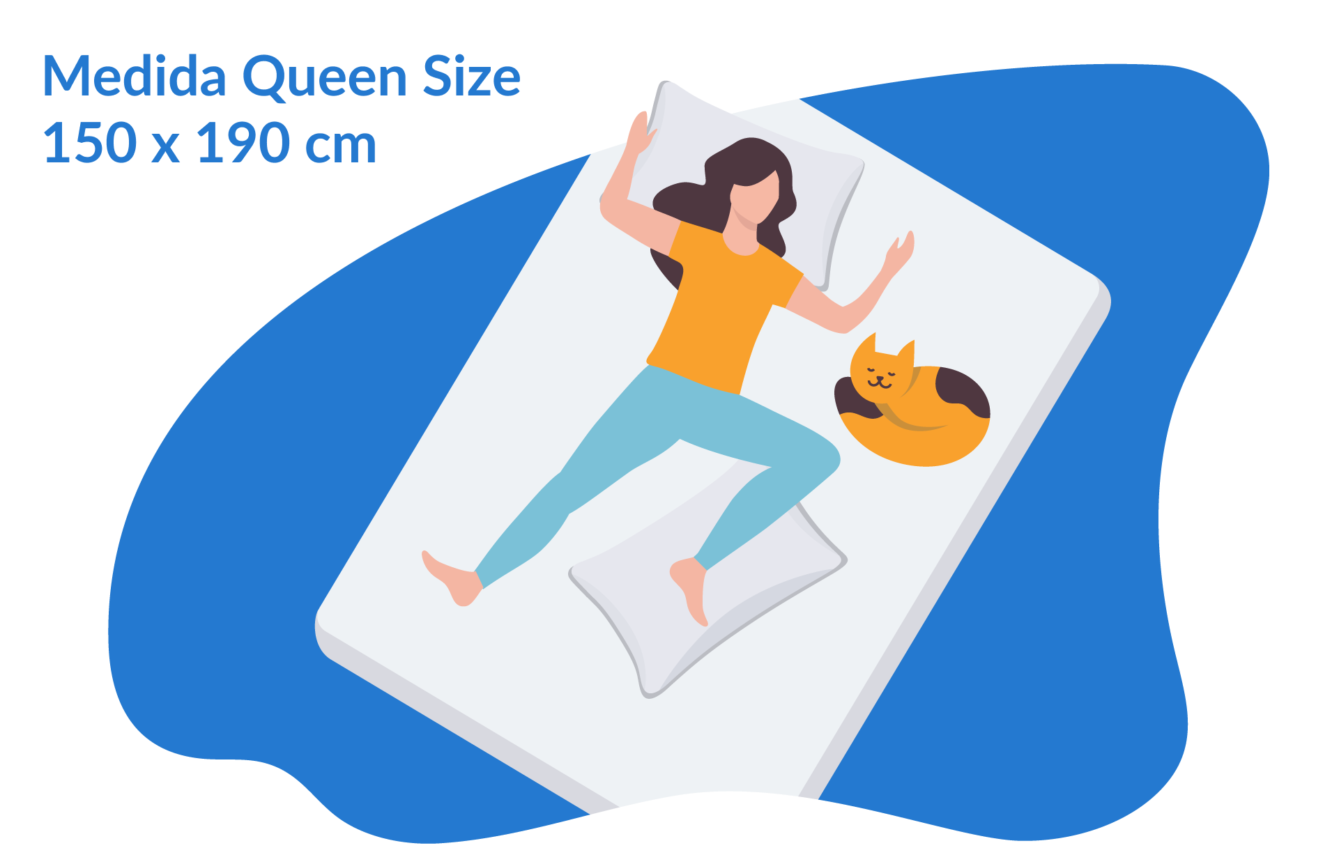 Cama queen size dimensiones